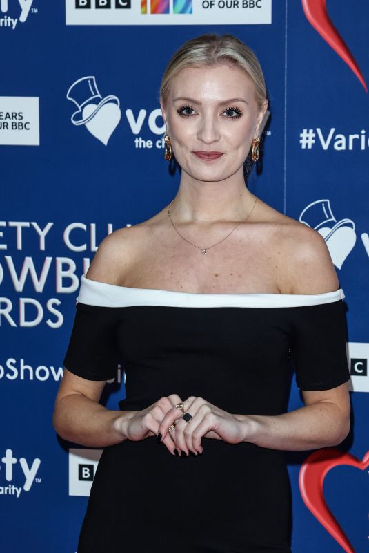 HAYLEY MORRIS at Variety Club Showbusiness Awards 2022 in London 11/21/2022