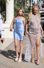 HEATHER RAE YOUNG Arrives at Her Baby Shower in Newport Beach 11/22/2022