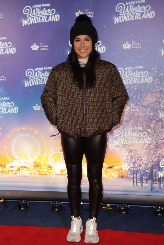 HEATHER WATSON at Winter Wonderland Press Day in London 11/17/2022