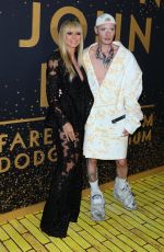 HEIDI KLUM at Disney+ Elton John Live: Farewell from Dodger Stadium in Los Angeles 11/20/2022