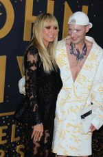 HEIDI KLUM at Disney+ Elton John Live: Farewell from Dodger Stadium in Los Angeles 11/20/2022