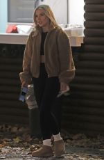 HELEN FLANAGAN Promotes a Charity by Lidl at Winter Wonderland in London 11/20/2022