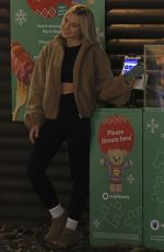 HELEN FLANAGAN Promotes a Charity by Lidl at Winter Wonderland in London 11/20/2022