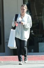 HILARY DUFF Out Shopping in Beverly Hills 11/03/2022