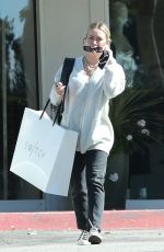 HILARY DUFF Out Shopping in Beverly Hills 11/03/2022