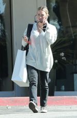 HILARY DUFF Out Shopping in Beverly Hills 11/03/2022