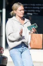 HILARY DUFF Out Shopping in Los Angeles 11/19/2022