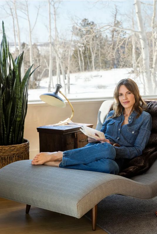 HILARY SWANK for Architectural Digest, November 2022