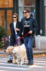 IRINA SHAYK and Bradley Cooper Out for a Walk in New York 11/07/2022