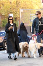 IRINA SHAYK and Bradley Cooper Out for a Walk in New York 11/07/2022