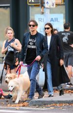 IRINA SHAYK and Bradley Cooper Out for a Walk in New York 11/07/2022
