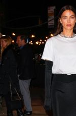 IRINA SHAYK Arrives at Swarovski Holiday Event in New York 11/14/2022