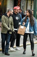ISABEL PAKZAD and James Franco Out Shopping in Athens 11/26/2022