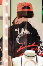 ISABEL PAKZAD and James Franco Out Shopping in Athens 11/26/2022