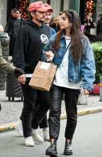 ISABEL PAKZAD and James Franco Out Shopping in Athens 11/26/2022