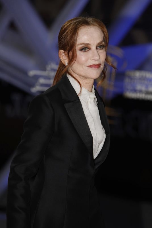 ISABELLE HUPPERT at Tribute to James Gray at 19th Marrakech International Film Festival 11/12/2022