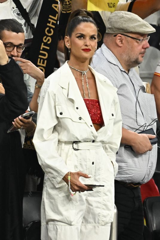 IZABEL GOULART at Spain vs Germany Match at Fifa World Cup 2022 in Qatar 11/27/2022