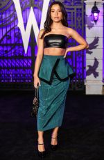 IZABELLA ALVAREZ at Wednesday Premiere in Los Angeles 11/16/2022