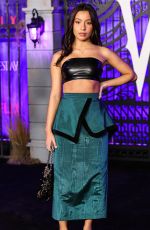 IZABELLA ALVAREZ at Wednesday Premiere in Los Angeles 11/16/2022