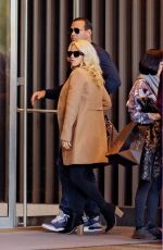 JACQUELINE CORDEIRO and Alex Rodriguez Arrives at a Hotel in Philadelphia 11/02/2022