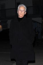 JAMIE LEE CURTIS Out for Dinner at Giorgio Baldi in Santa Monica 11/11/2022