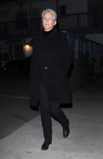 JAMIE LEE CURTIS Out for Dinner at Giorgio Baldi in Santa Monica 11/11/2022