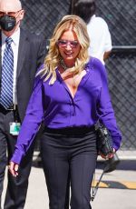 JEANIE BUSS Arrives at Jimmy Kimmel Live in Los Angeles 08/15/2022