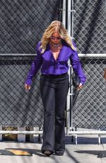 JEANIE BUSS Arrives at Jimmy Kimmel Live in Los Angeles 08/15/2022