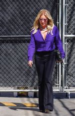 JEANIE BUSS Arrives at Jimmy Kimmel Live in Los Angeles 08/15/2022