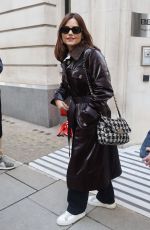 JENNA COLEMAN Leaves BBC Radio 2 in London 11/18/2022