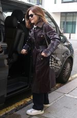 JENNA COLEMAN Leaves BBC Radio 2 in London 11/18/2022