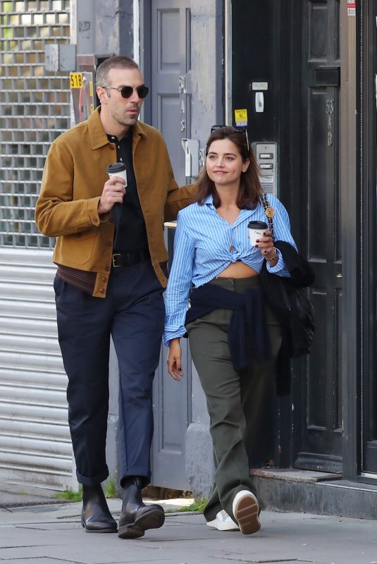 JENNA COLEMAN Out and About in London 11/09/2022