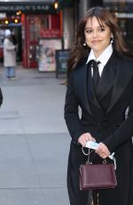 JENNA ORTEGA Arrives at Good Morning America in New York 11/21/2022