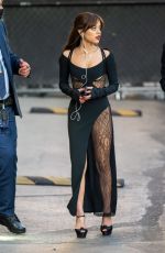JENNA ORTEGA Arrives at Jimmy Kimmel Live! in Hollywood 11/15/2022