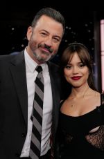 JENNA ORTEGA at Jimmy Kimmel Live 11/15/2022