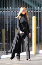 JENNIFER ANISTON Artrives on the Set of The Morning Show in Los Angeles 11/16/2022