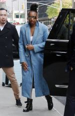 JENNIFER HUDSON Arrives at Late Show with Stephen Colbert in New York 10/31/2022