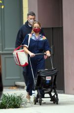 JENNIFER LAWRENCE and Cooke Maroney Out wit Their Baby in New York 11/06/2022