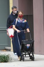 JENNIFER LAWRENCE and Cooke Maroney Out wit Their Baby in New York 11/06/2022