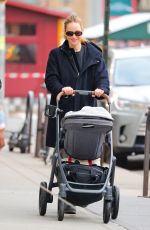 JENNIFER LAWRENCE Out with Her Baby for Morning Walk in New York 11/29/2022