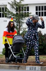 JENNIFER LOVE HEWITT and Brian Hallisay go Trick or Treating in Pacific Palisades 10/31/2022