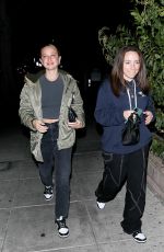 JENNIFER MEYER Out for Dinner with a Friend at Matsuisha in Beverly Hills 11/19/2022
