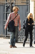 JESSICA CHASTAIN and Michael Shannon Out in New York 11/04/2022