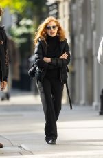 JESSICA CHASTAIN and Michael Shannon Out in New York 11/04/2022