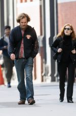 JESSICA CHASTAIN and Michael Shannon Out in New York 11/04/2022