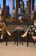JESSICA CHASTAIN at Live with Kelly and Ryan 11/16/2022