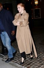 JESSICA CHASTAIN Out and About in New York 11/28/2022