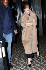 JESSICA CHASTAIN Out and About in New York 11/28/2022