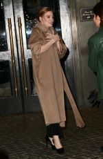 JESSICA CHASTAIN Out and About in New York 11/28/2022