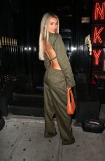 JOANNA CHIMONIDES Arrives at MNKY HSE in London 08/31/2022